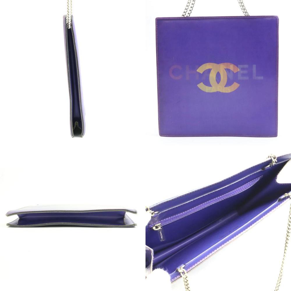 Chanel Bag Hologram Purple Shoulder